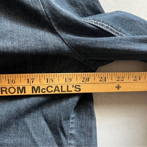 Calvin Klein denim button jacket Sz M - Picture 9 of 10